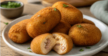 CROQUETAS DE JAM&Oacute;N DE TERUEL DOP SUPER CRUJIENTES